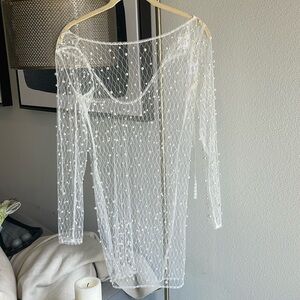 EZILI Pearl Beach Cover Up (Bridal)